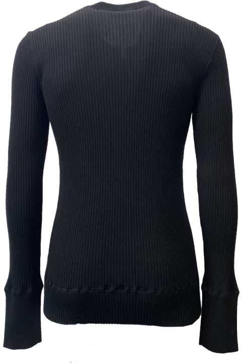 Sweaters for Men Dolce & Gabbana Ribbed Wool Knit