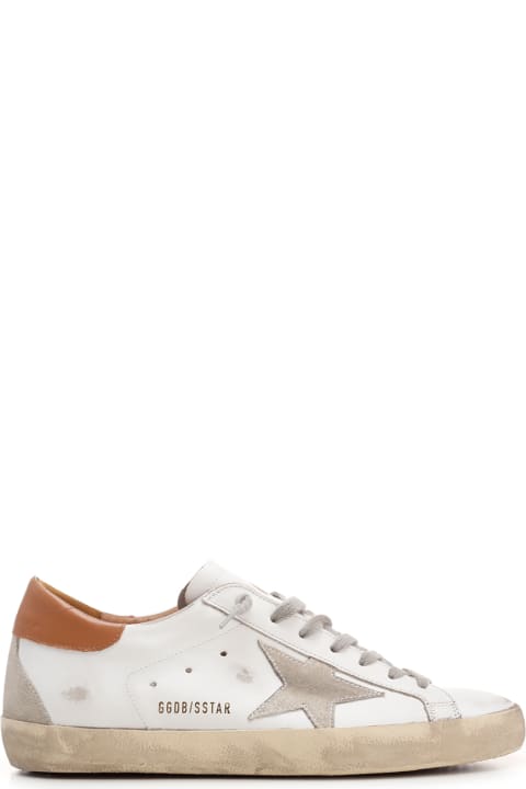 White/brown 'superstar' Sneakers