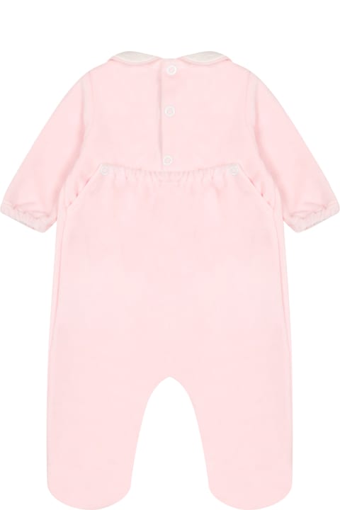 ベビーガールズ ボディスーツ＆セットアップ Little Bear Pink Babygrow For Baby Girl