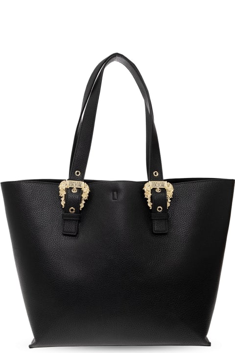 Versace Jeans Couture Totes for Women Versace Jeans Couture Buckle Detailed Tote Bag