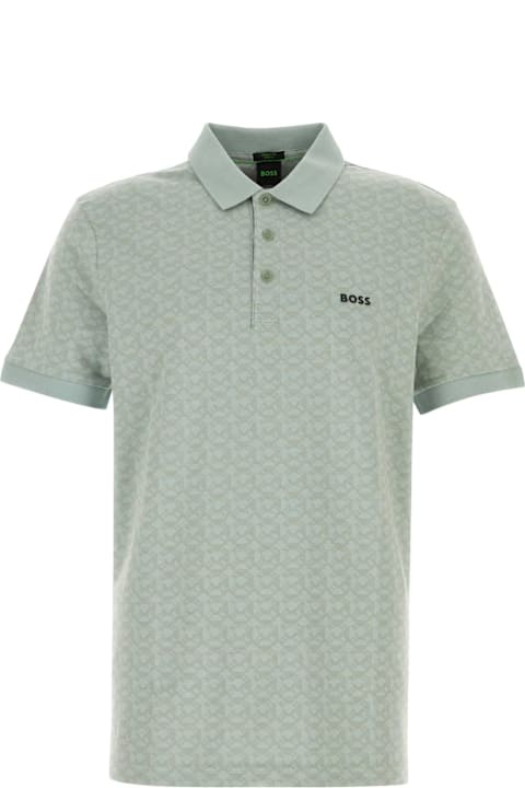 Fendi Black Piquet Polo Shirt | italist