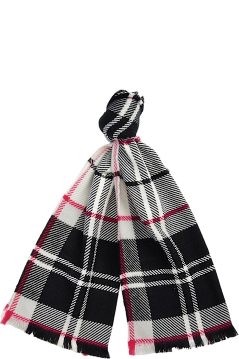 Barbour Accessories for Women Barbour Pendle Logo Patch Ribbed Beanie Scarf Set