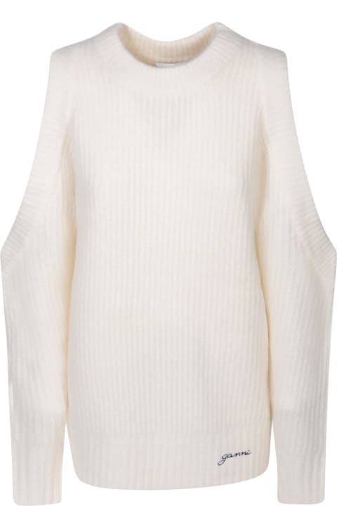 Ganni Sweaters for Women Ganni Jersey With Logo