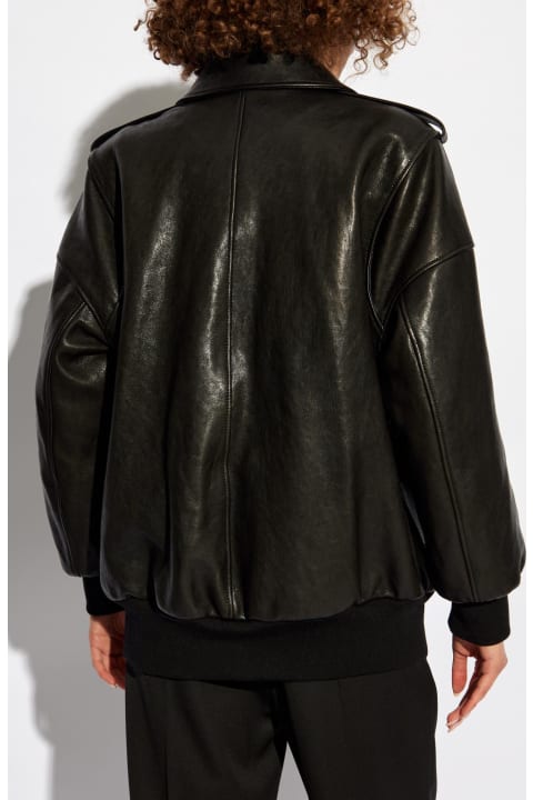 ウィメンズ新着アイテム Alexander McQueen Alexander Mcqueen Leather Jacket