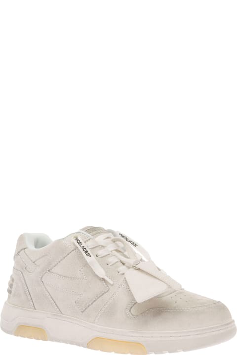 (out Of Office Vintage Suede White White)