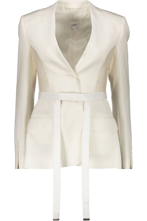 Burberry Sale for Women Burberry Single-breasted Two-button Blazer