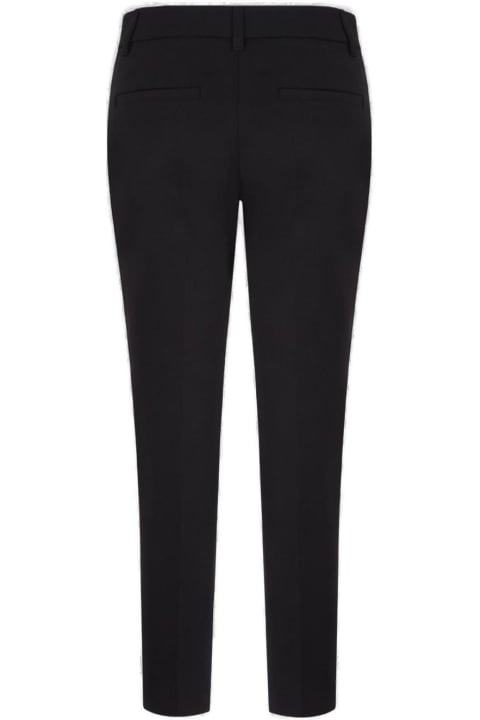 Fashion for Women Brunello Cucinelli Mid Rise Cropped Trousers