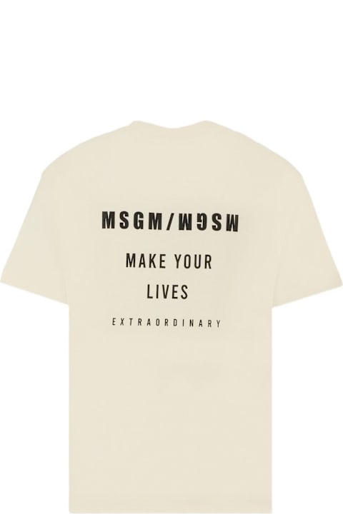 Fashion for Women MSGM Msgm Kids Printed T-shirt