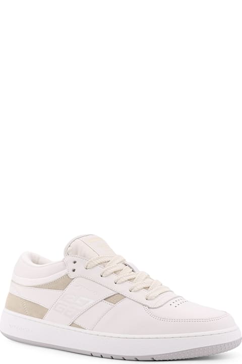 Fashion for Men Givenchy Leather Sneakers With 4g Logo On The Side