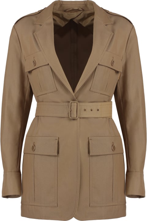 Max Mara Coats & Jackets for Women Max Mara Cotton Blend Jacket