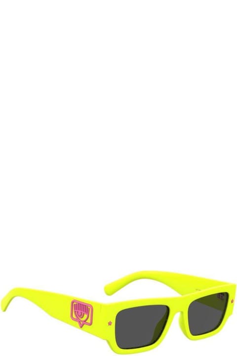 Chiara Ferragni نظارات لـ السيدات Chiara Ferragni Rectangle Frame Sunglasses