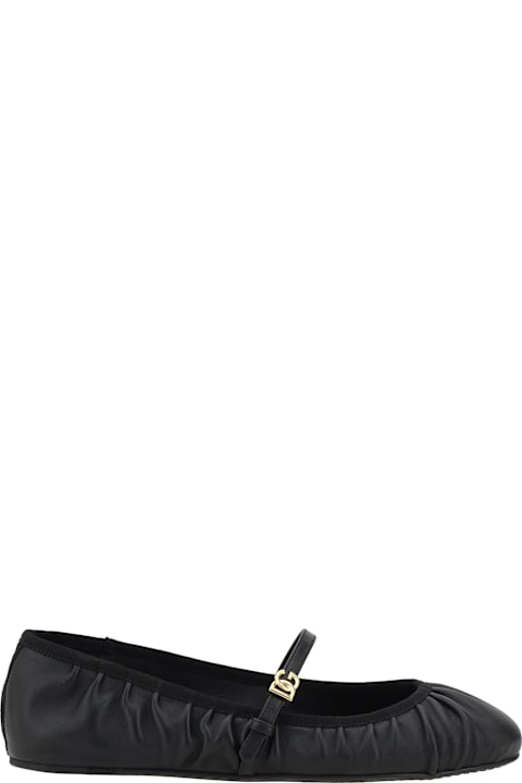 Dolce & Gabbana for Women Dolce & Gabbana Leather Ballerinas