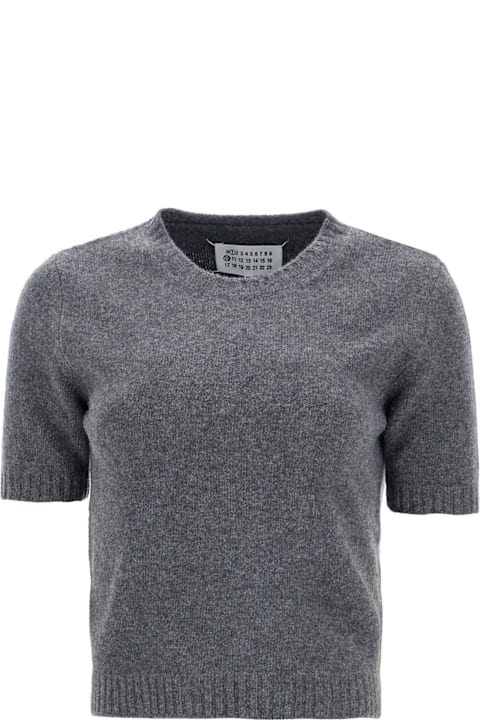 Sweaters for Women Maison Margiela Wool Crewneck Sweater