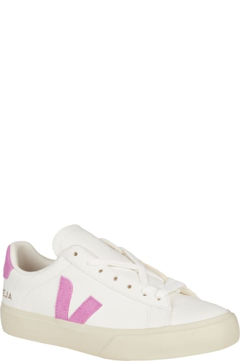 Shoes for Women Veja Logo Lace-up Sneakers