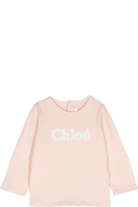 Chloé for Kids Chloé T-shirt Con Stampa