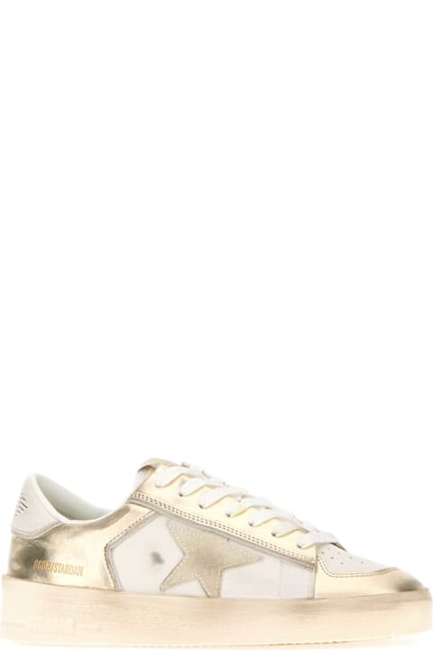 Golden Goose Two-tone Leather Stardan Sneakers