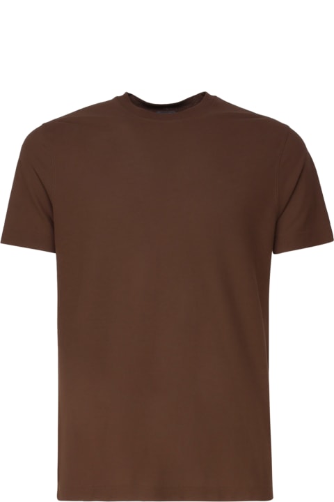 Topwear for Men Zanone Cotton T-shirt