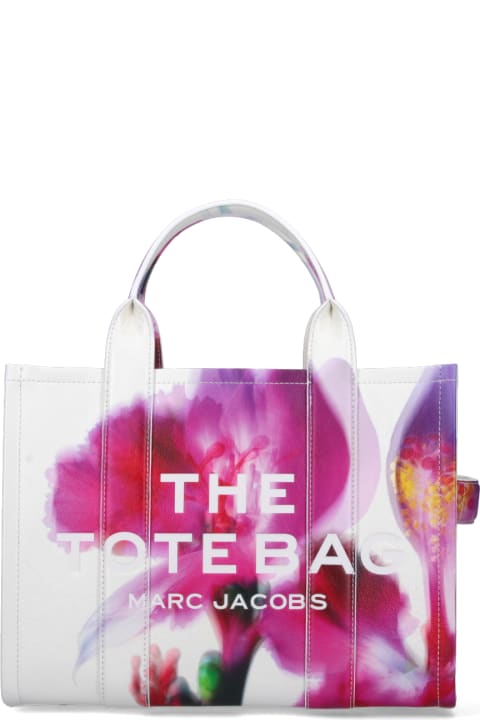 Marc Jacobs Totes for Women Marc Jacobs 'future Floral Leather' Medium Tote Bag