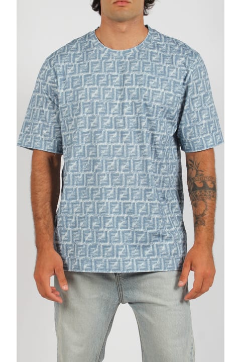 Topwear for Men Fendi Ff Cotton T-shirt
