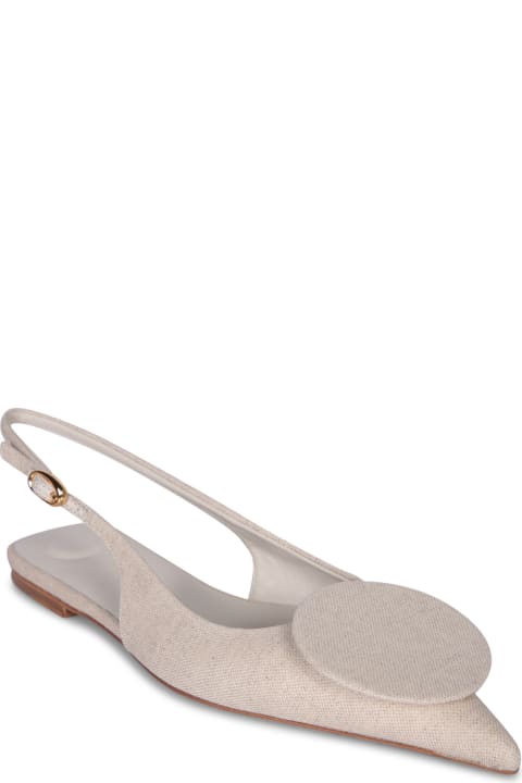 Jacquemus Sandals for Women Jacquemus Pointed-toe Slingback Sandals