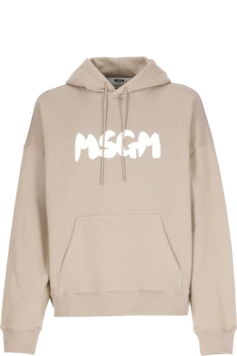 MSGM Fleeces & Tracksuits for Men MSGM Hoodie With Logo