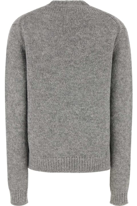 Homeware Jil Sander Grey Alpaca Blend Oversize Sweater