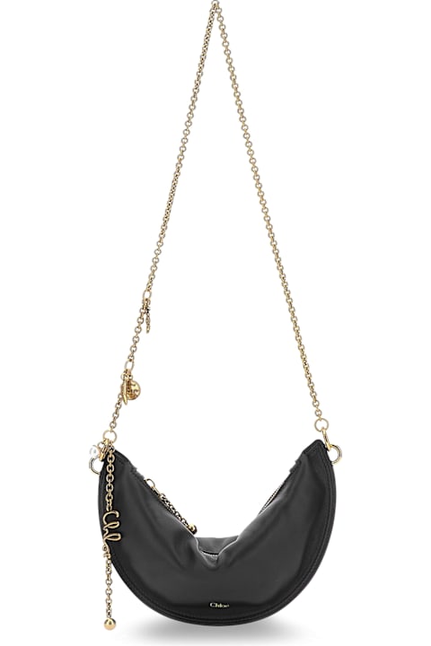 أدوات منزلية Chloé Chloé Icons Leather Shoulder Bag