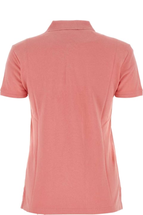 Fashion for Women Polo Ralph Lauren Dark Pink Piquet Polo Shirt