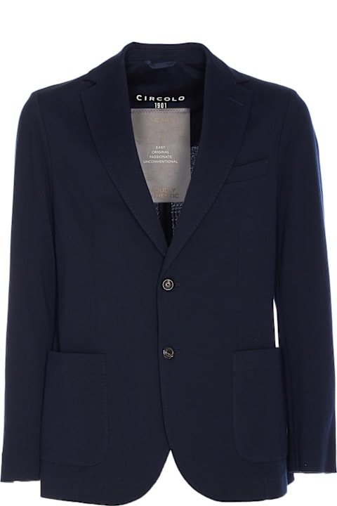 Circolo 1901 Clothing for Men Circolo 1901 Piquet Blazer Jacket