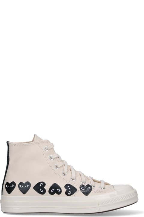 Fashion for Men Comme des Garçons Play 'converse Multi Heart Chuck 70' Sneakers