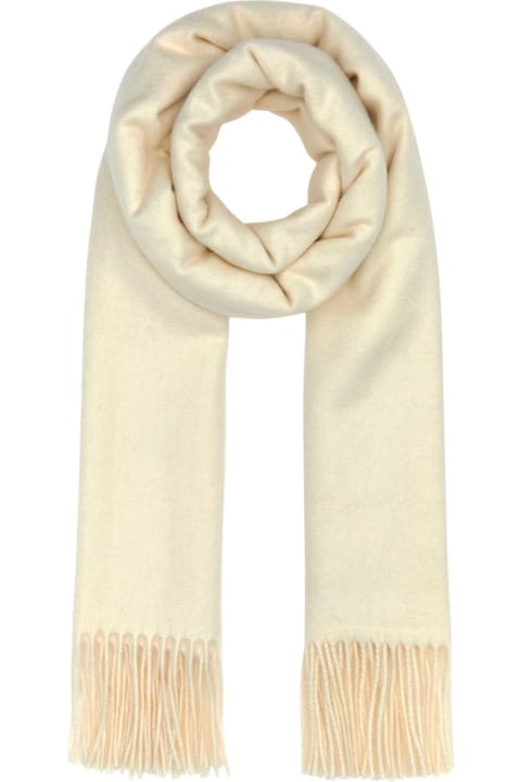 Scarves & Wraps for Women Johnstons of Elgin Ivory Cashmere Scarf