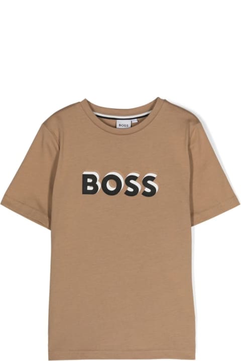 Hugo Boss Topwear for Boys Hugo Boss T-shirt Con Logo