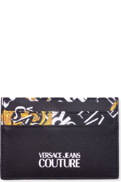 Versace Jeans Couture Wallets for Women Versace Jeans Couture Leather Card Holder