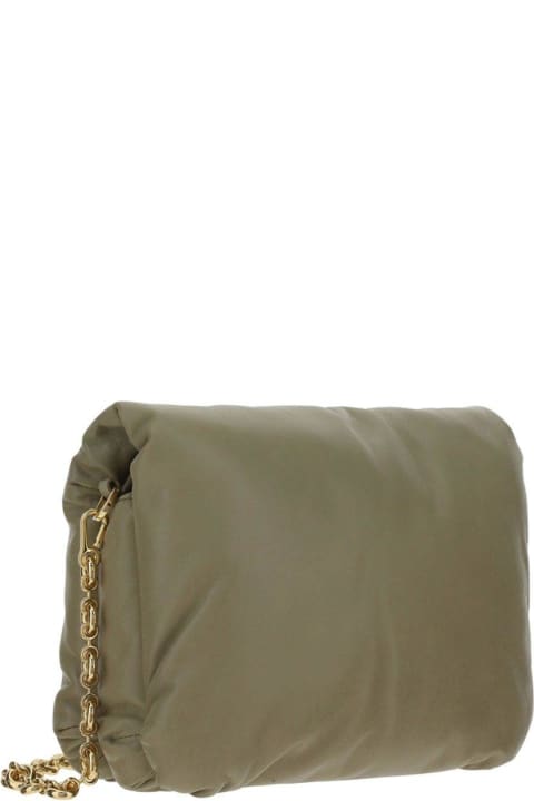 Loewe Shoulder Bags for Women Loewe Goya Puffer Chained Shoulder Bag