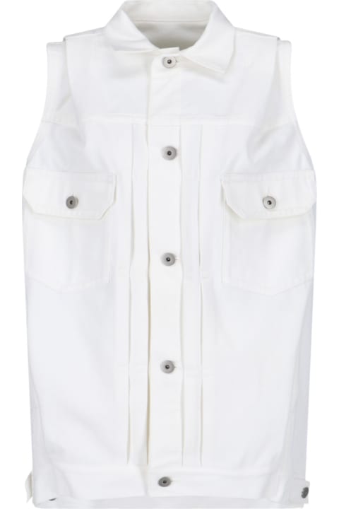 Sacai Coats & Jackets for Women Sacai Sleeveless Shirt Jacket