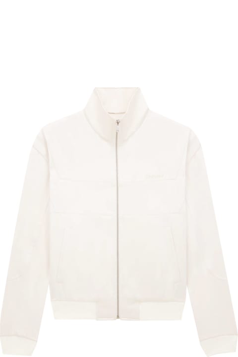 Coats & Jackets for Men Saint Laurent Satin Jacket With Saint Laurent Embroidery