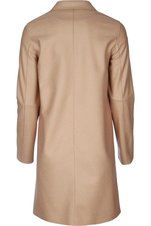 Harris Wharf London Coats & Jackets for Women Harris Wharf London Women Boxy Coat Light Pressed Wool