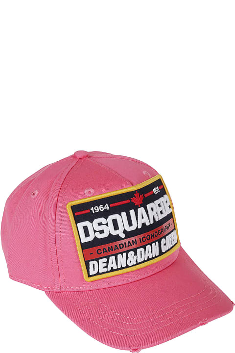 Dsquared2 Accessories for Men Dsquared2 Canadian Iconography Logo Baseball Cap
