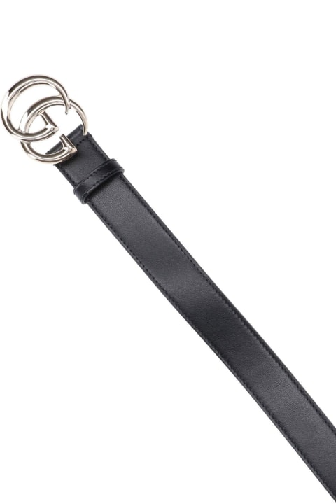 Gucci إكسسوارات لـ السيدات Gucci 'gg Marmont' Thin Belt
