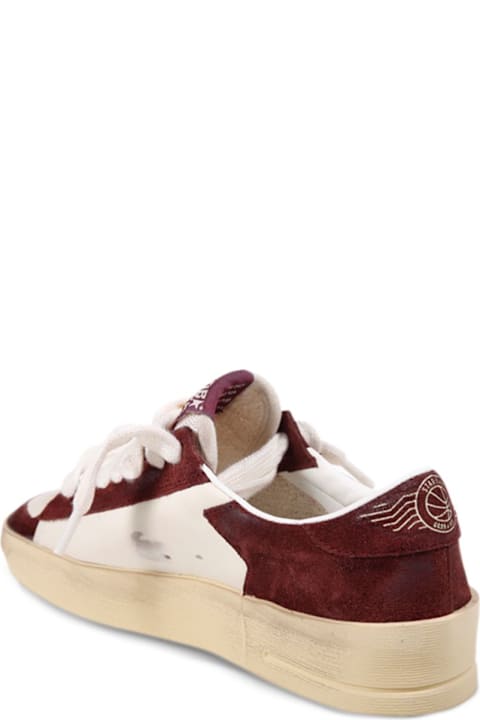 Homeware Golden Goose Golden Goose White And Brown Sneakers