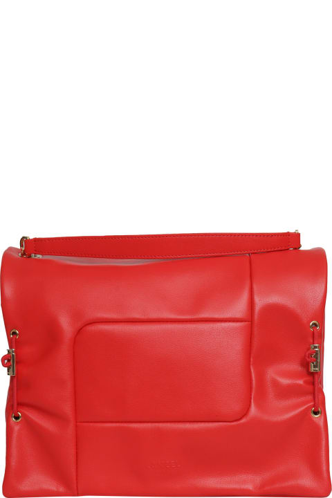 Shoulder Bags for Women Lancel Red Rabat Bag