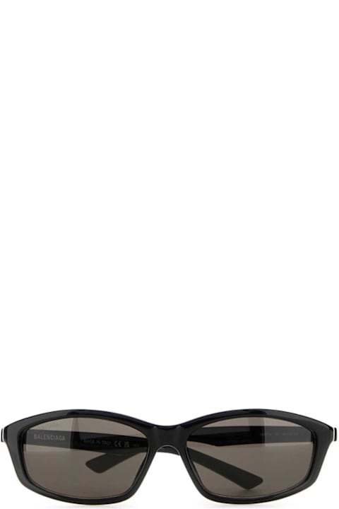 Balenciaga Eyewear for Women Balenciaga Black Acetate Sunglasses