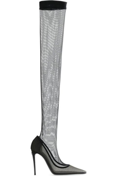 Fashion for Women Dolce & Gabbana Kim Pointed Toe Boots