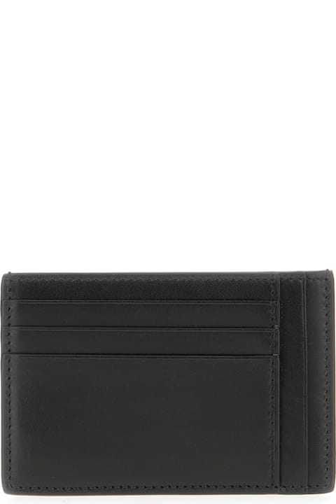 Wallets for Men Gucci Black Leather Card Holder