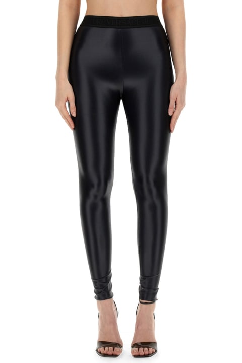 Versace Jeans Couture Pants & Shorts for Women Versace Jeans Couture Nylon Leggings