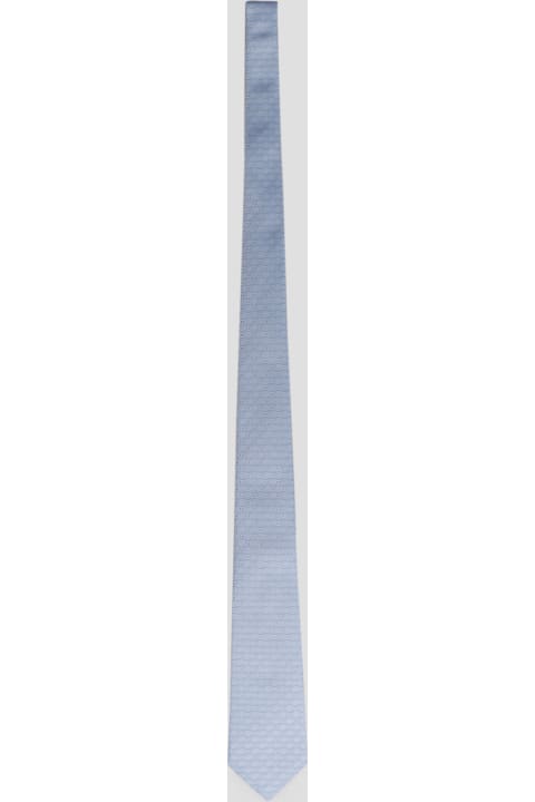 Gg Silk Jacquard Tie
