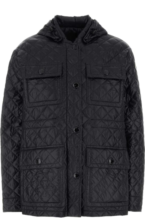 Coats & Jackets for Women Moncler Black Nylon Anet Jacket