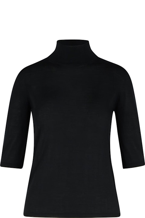 Fashion for Women Max Mara 'cecina' Beige Virgin Wool Turtleneck Sweater