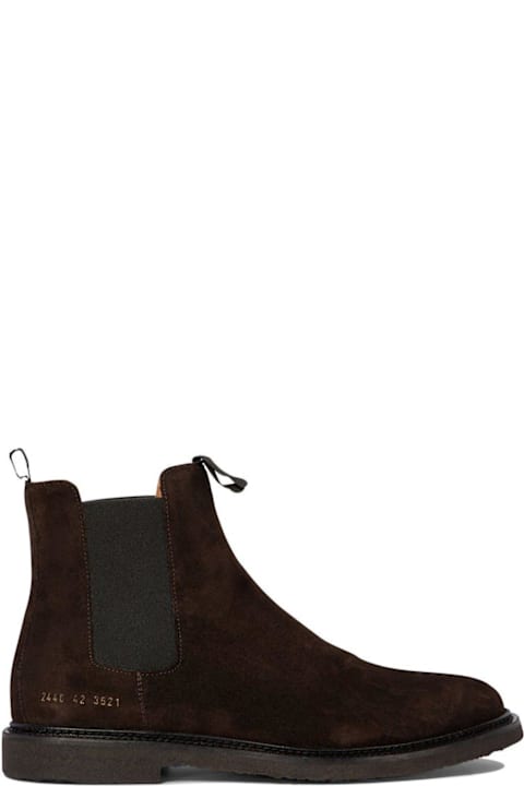 Sale for Men Common Projects Round Toe Chelsea Boots