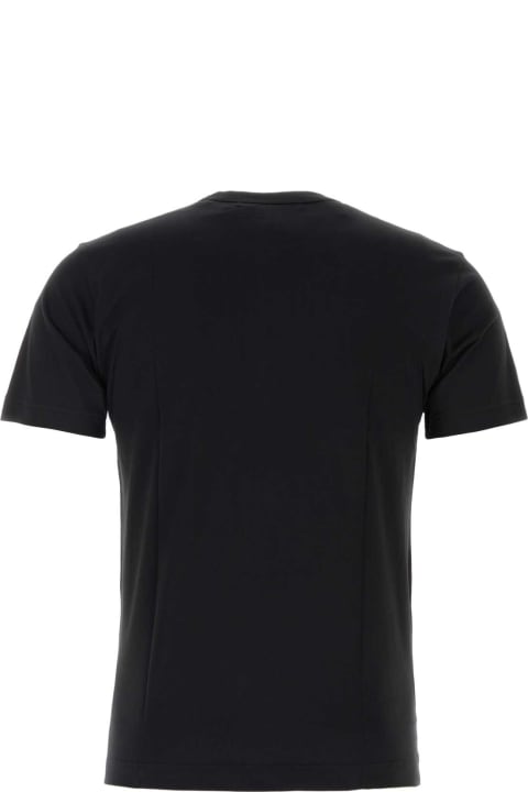 Fashion for Men Comme des Garçons Black Cotton T-shirt
